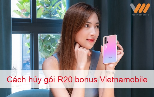 Hướng dẫn hủy gói R20 bonus Vietnamobile