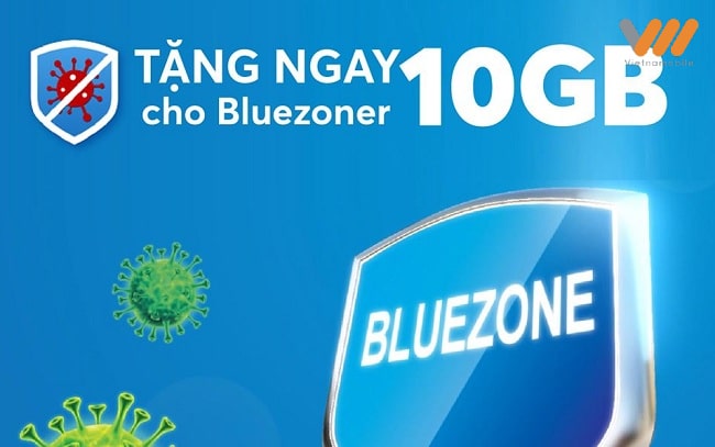 Vietnamobile tặng 10GB cho thuê bao tải Bluezone